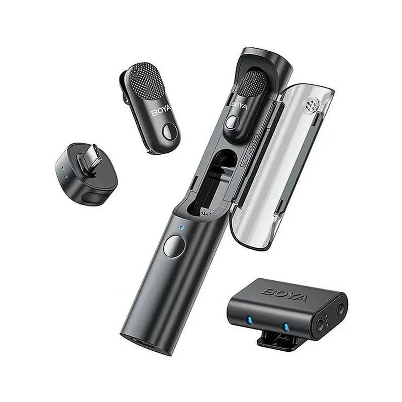 Microfono Boya BOYA MAGIC-03 USB-C omnidirezionale 4 in 1 con cancellazione rumore AI - immagine 1