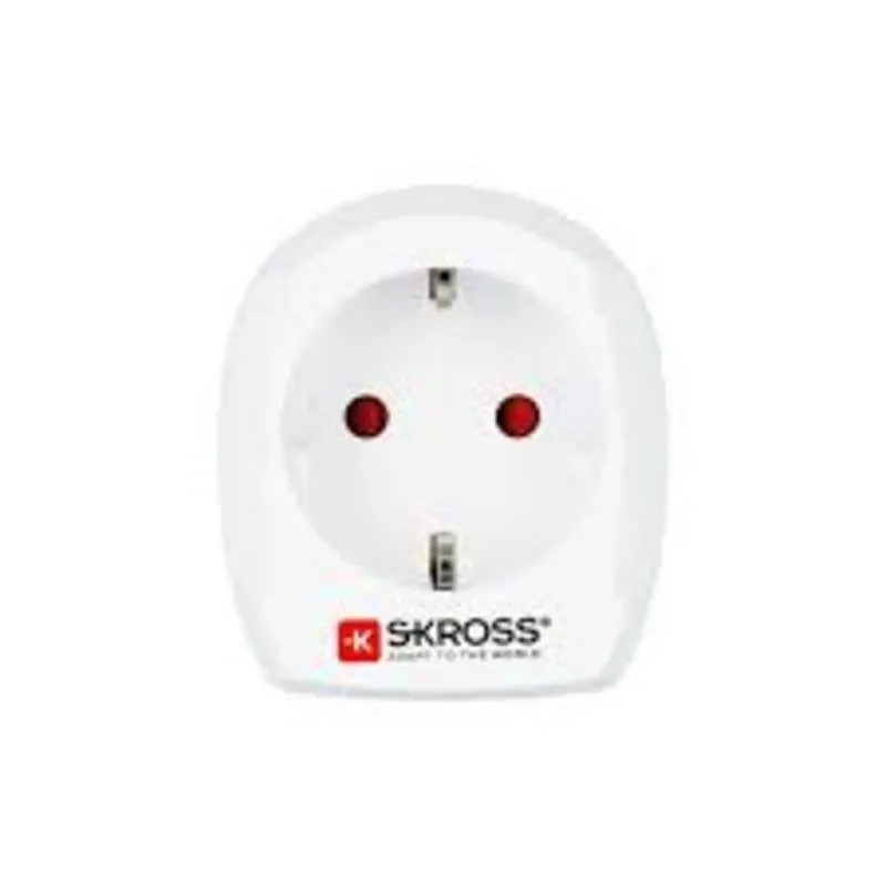 Multipresa Skross 1.500230-E 1 presa Tipo D a Tipo C 3250 W - immagine 1