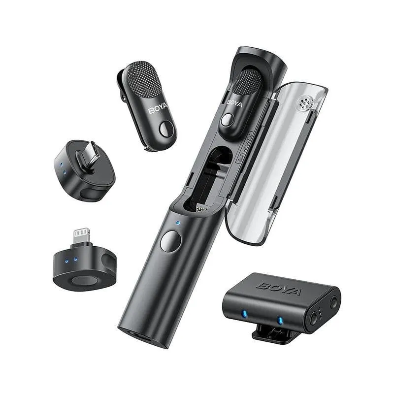 Microfono Boya Magic-02 USB-C omnidirezionale 4 in 1 con AI Noise Cancelling - immagine 1