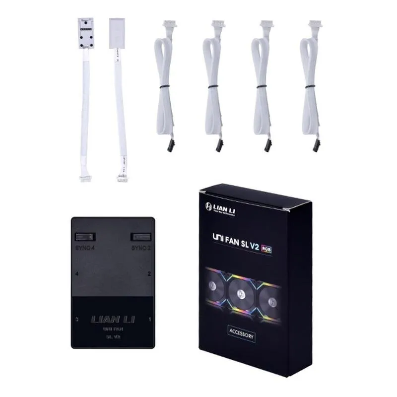 Controller Lian Li Uni Fan SL-Infinity L-Connect 3 bianco compatibile SL-V2 - immagine 1