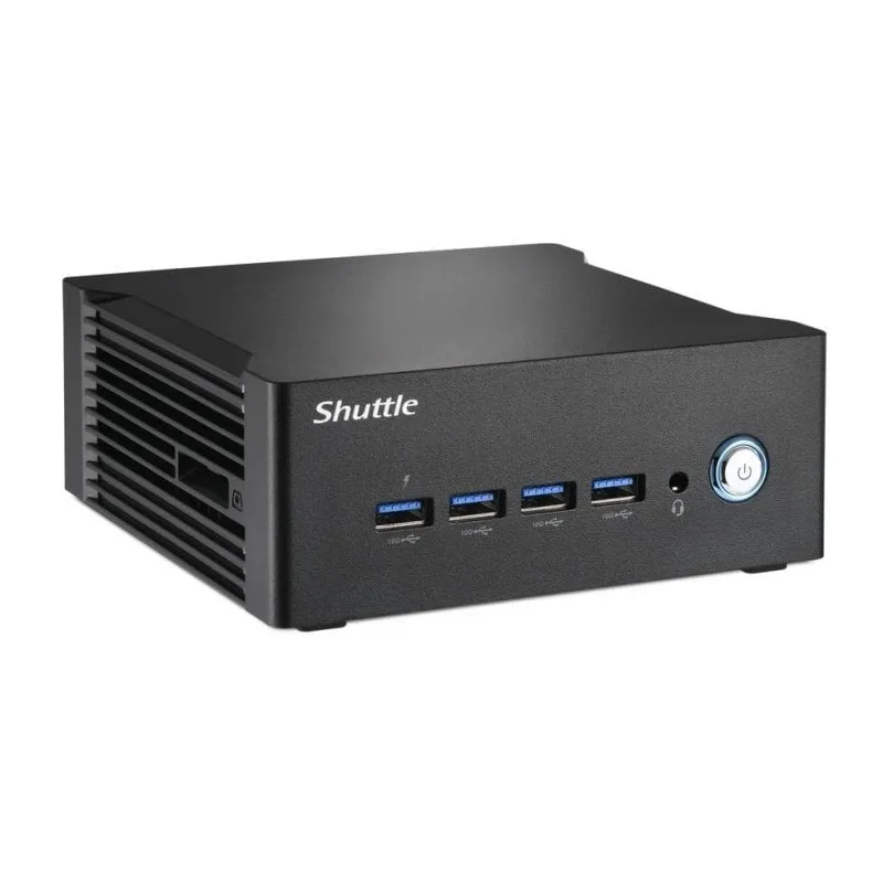 Barebone Shuttle NA10H7 AMD Ryzen 7 8845HS 64GB RAM SSD M.2 PCIe USB4 Ethernet 2.5GbE - immagine 1