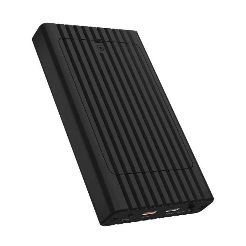 Box SSD ICY BOX IB-2817MCL-C31 M.2 Alluminio Nero USB Type-C NVMe Dual Slot - immagine 1
