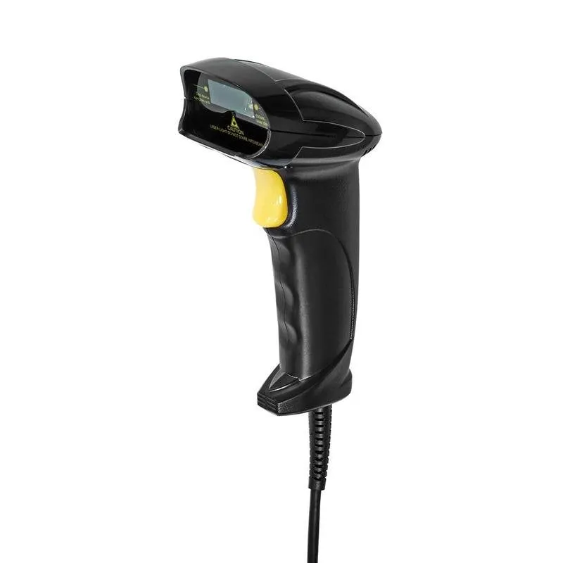 Lettore codice a barre Nedis BSCN1D100BK Laser 1D USB nero - immagine 1