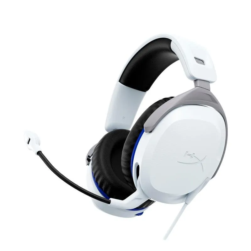 Auricolari hyperx Cloud Stinger 2 con cavo Jack 3,5 mm Gaming con Cancellazione Rumore Bianchi - immagine 1
