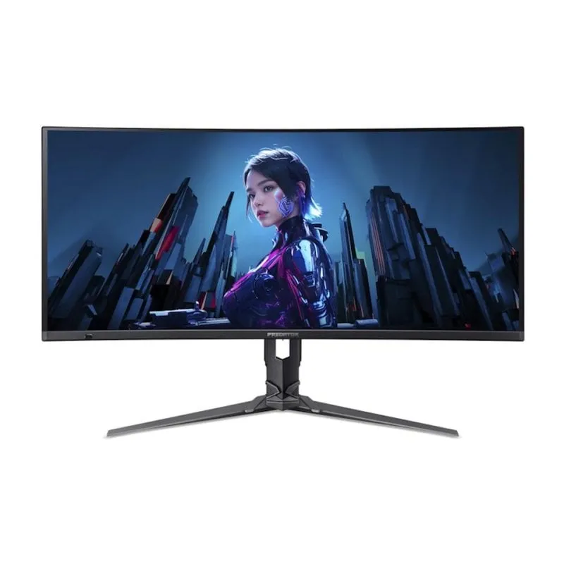 Monitor Acer Predator UM.CXXEE.501 34" UltraWide Quad HD 240Hz QD-OLED Curvo FreeSync Premium Pro HDR10 - immagine 1