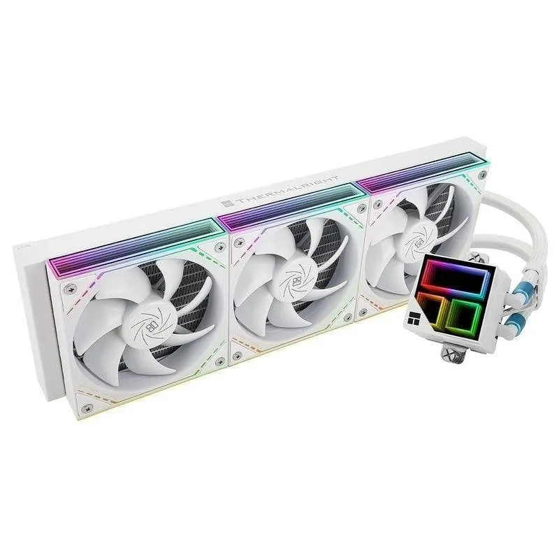 Refrigerazione Liquida Thermalright Frozen Infinity 360mm 3 Ventole ARGB Bianco - immagine 1