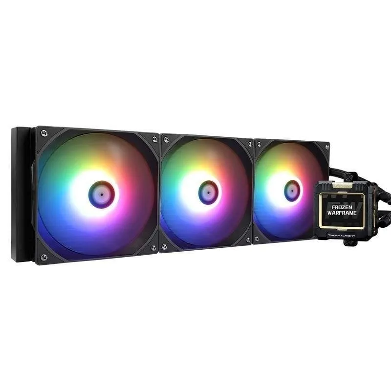 Refrigeración Líquida Thermalright Frozen Warframe 420mm 3 Ventilatori ARGB Schermo LCD - immagine 1