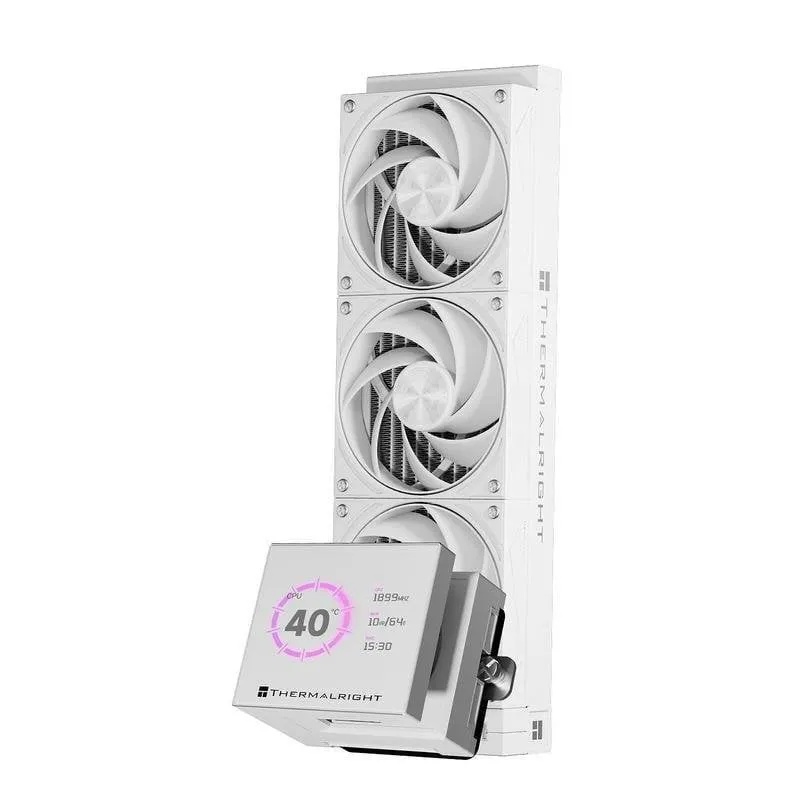 Refrigeración Líquida Thermalright Stream Vision 360mm 3 Ventiladores LCD RGB - immagine 1