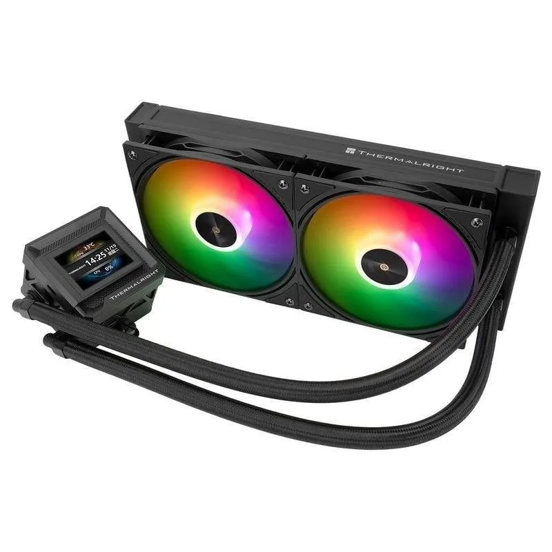 Refrigeración Líquida Thermalright Frozen Warframe 240mm 2 Ventilatori ARGB Schermo LCD - immagine 1
