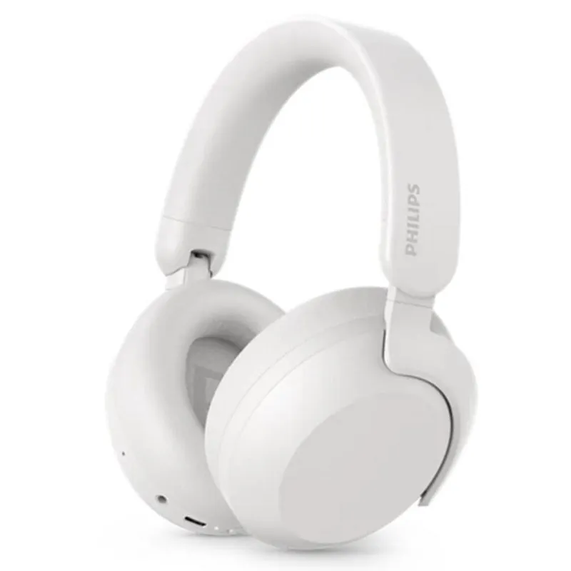 Auricolari Philips TAH8000EWT/00 Wireless Bluetooth con Cancellazione Attiva del Rumore, Microfono, Bianchi - immagine 1