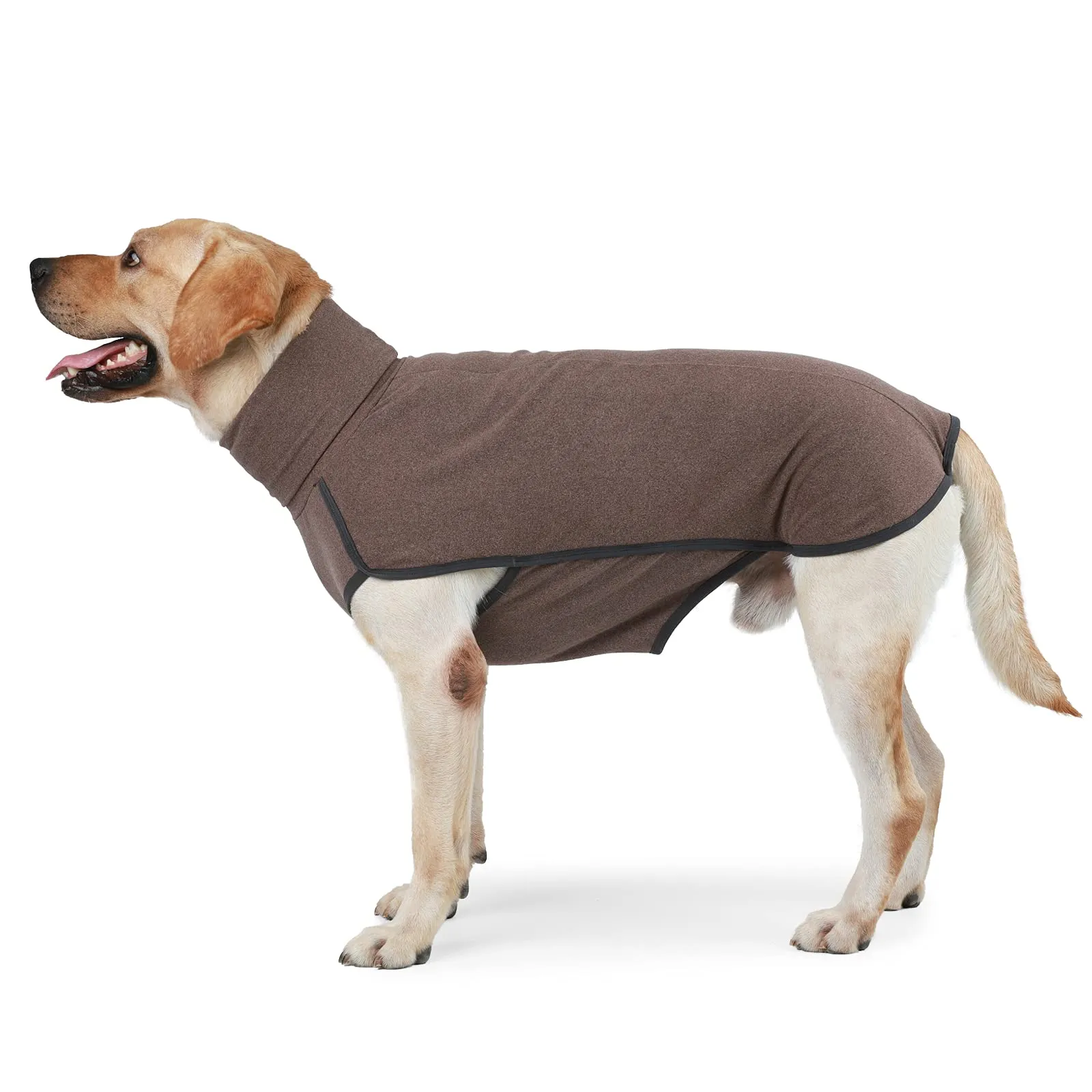 HEYWEAN Felpa per cani Gilet in pile elasticizzato Pullover per cani caldi Pullover per cani di piccola e media taglia Abbigliamento invernale per interni ed esterni - immagine 7
