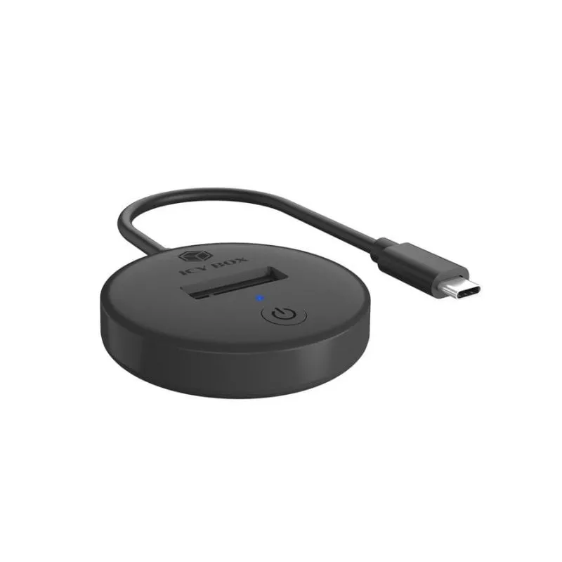 Base di connessione ICY BOX IB-1610MCD-C31 SSD M.2 PCIe SATA USB-C 10 Gbps - immagine 1