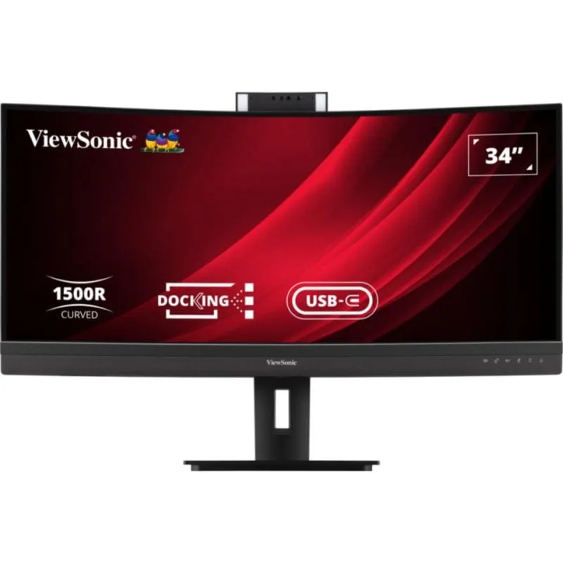 Monitor Viewsonic VG3457CV 34" UltraWide Quad HD 100Hz VA Curvo Webcam - immagine 1