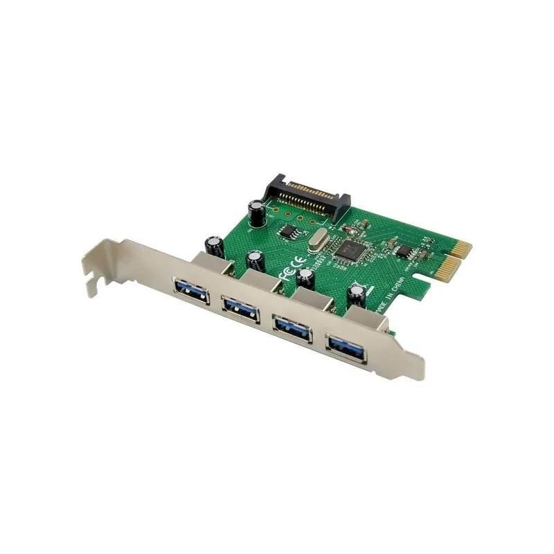 Scheda PCIe MicroConnect MC-USB3.0-T4B 4 porte USB 3.2 Gen 1 VL805 - immagine 1