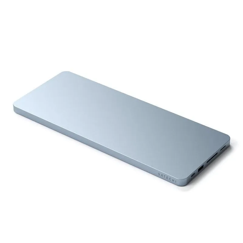 Base per laptop Satechi ST-UCISDB USB-C NVMe SATA M.2 Blu per iMac 24" - immagine 1