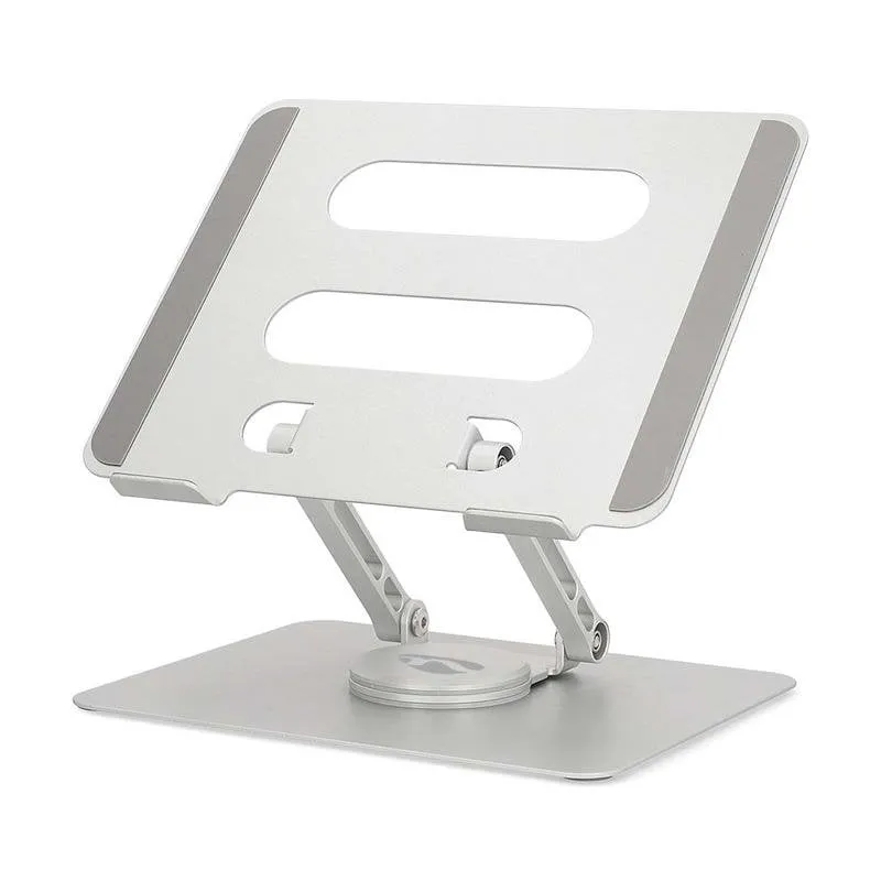 Supporto per notebook Nedis NBSTND110SI acciaio pieghevole 360° 17" argento - immagine 1
