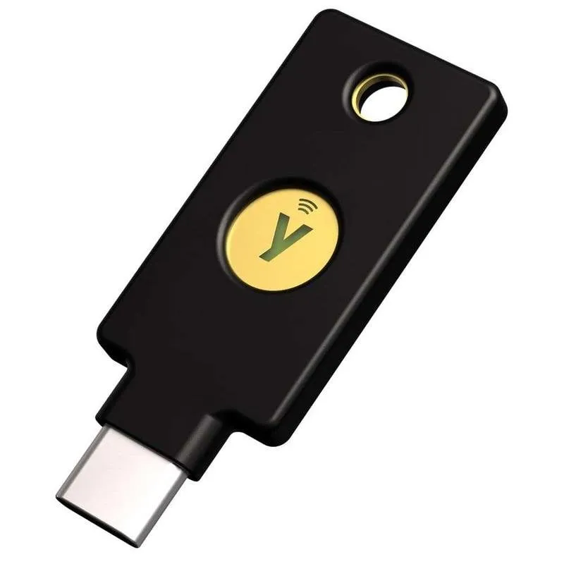Chiave di sicurezza Yubico B0BVNRXFHT USB-C con NFC, colore blu - immagine 1