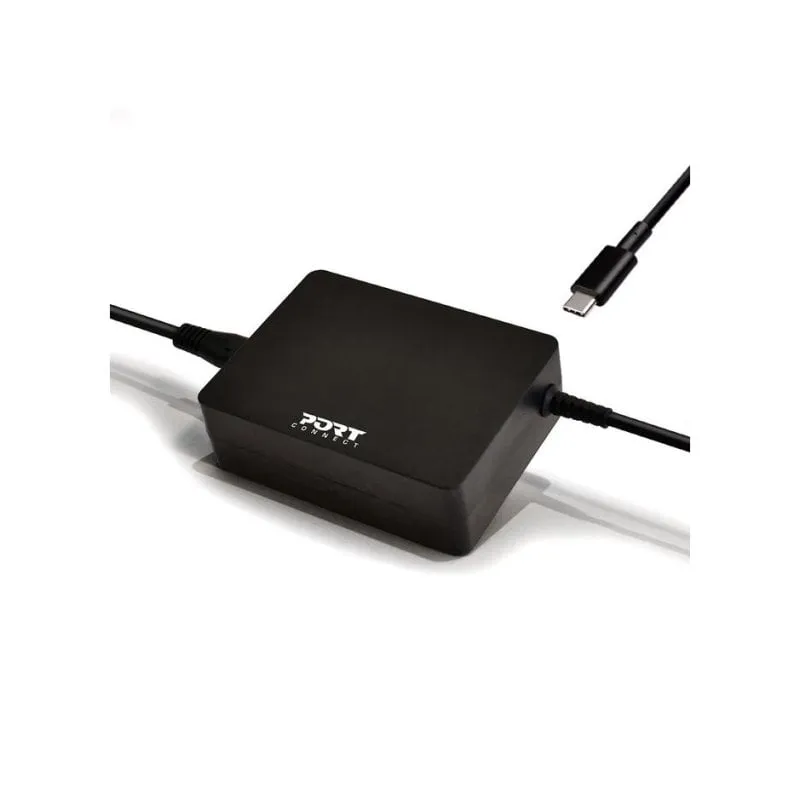 Fonte di Alimentazione Port Designs 900098-EU 90W Certificazione CE USB-C universale - immagine 1