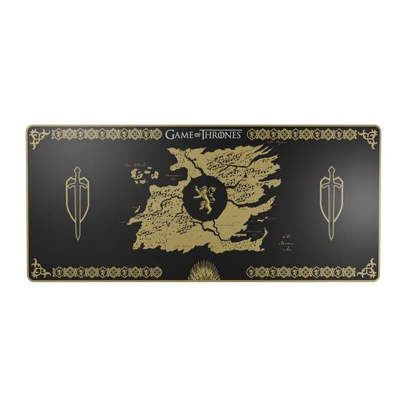 Alfombrilla Lexip HBO Game of Thrones Lannister XXL 900x400 mm base antiscivolo - immagine 1