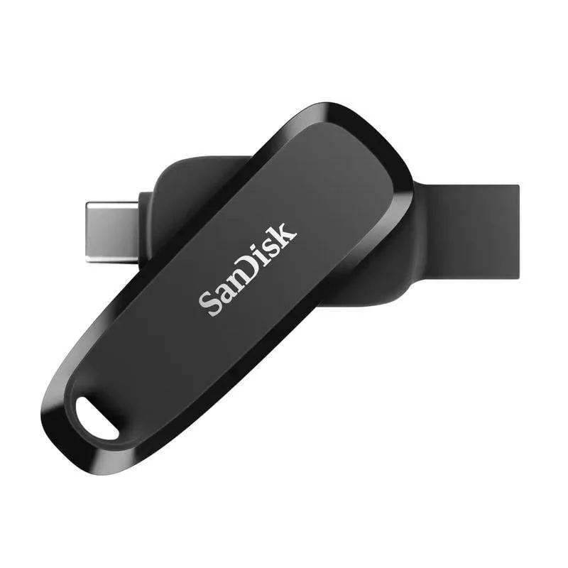 Unità flash USB Sandisk SDDDC6-128G-G46 128 GB USB-C/USB-A 100 MB/s Nero - immagine 1