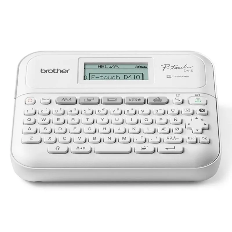 Stampante Etichette Termica USB Brother PT-D410VP QWERTY Display LCD - immagine 1