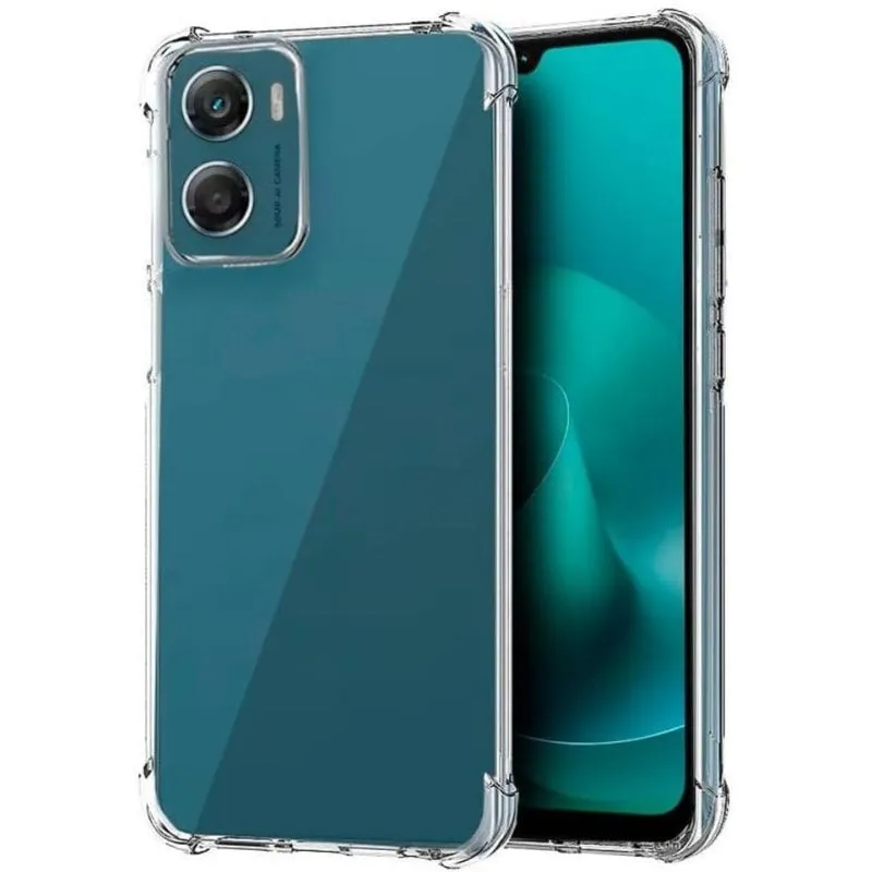 Funda per cellulare Cool AntiShock Trasparente Resistente Polvere e Urti per Motorola Moto G06/G06 Power - immagine 1