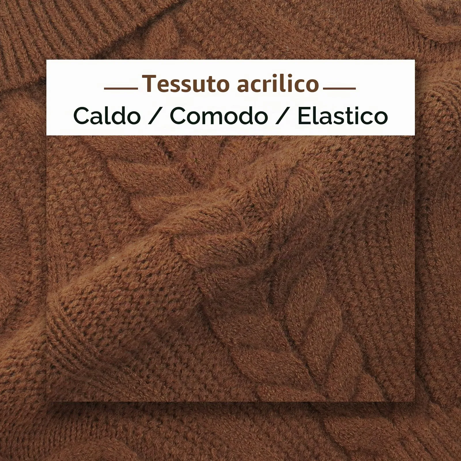 Hjumarayan Maglione per Cani Taglia Grande - Maglioncino Semplice & Elegante in Pile con Foro per Guinzaglio (Caffè XXL) - immagine 4