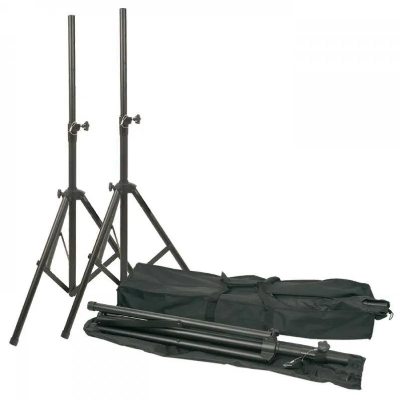 Supporto per altoparlante Vonyx LS01K acciaio telescopico regolabile nero - immagine 1