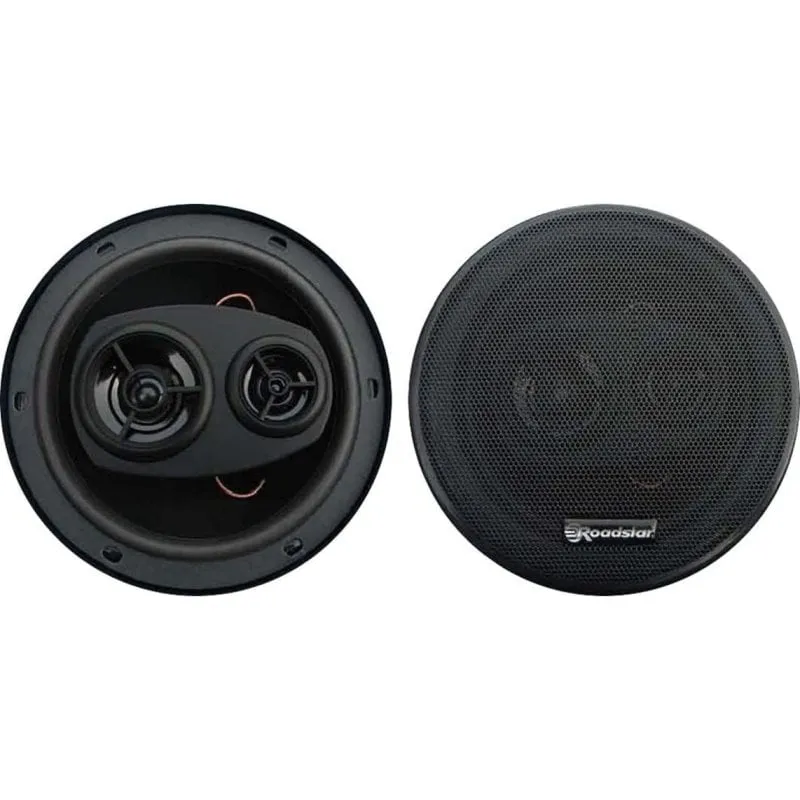 Altoparlante Auto ROADSTAR 16351 3 Vie Coassiale 80W 16cm 89dB Nero - immagine 1