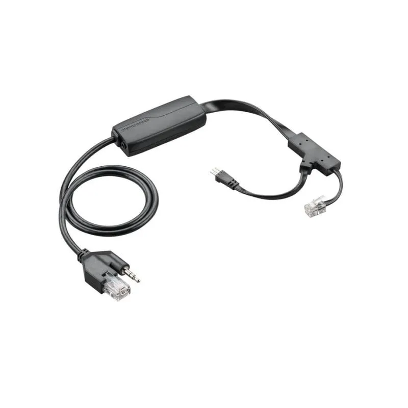 Auricolare Poly APP-51 con filo USB Mini per telefoni, colore nero - immagine 1