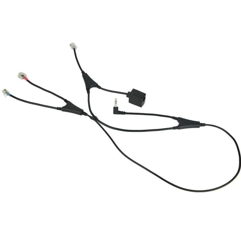 Auricolari Jabra 14201-36 wireless Bluetooth per telefoni Alcatel neri - immagine 1