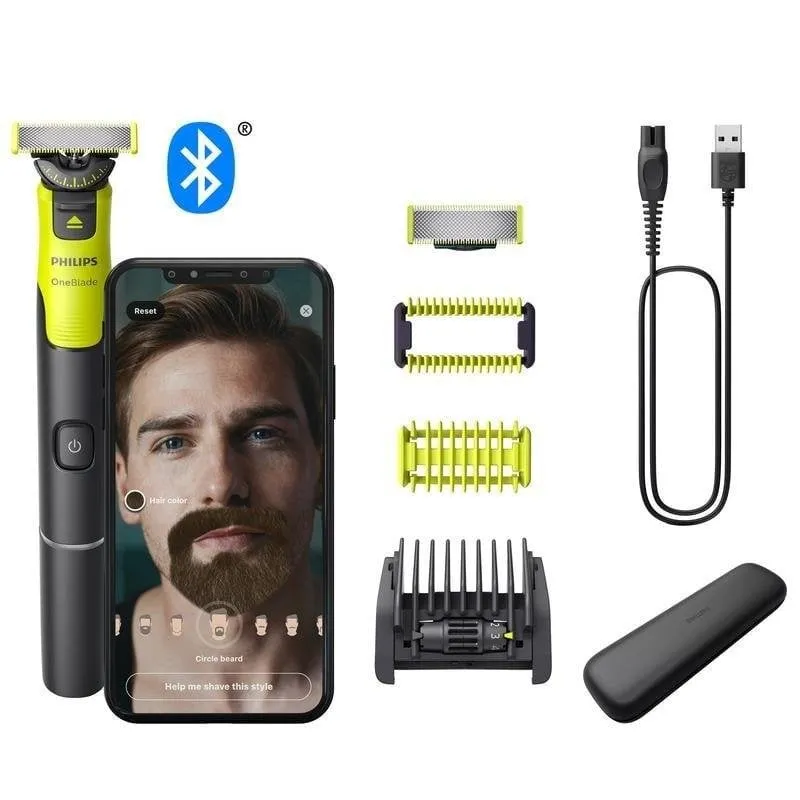 Rasoio Elettrico Corpo Philips OneBlade 360 QP4631/65 Senza Filo 60min Funzionamento a Umido Pettini Lama 360° - immagine 1