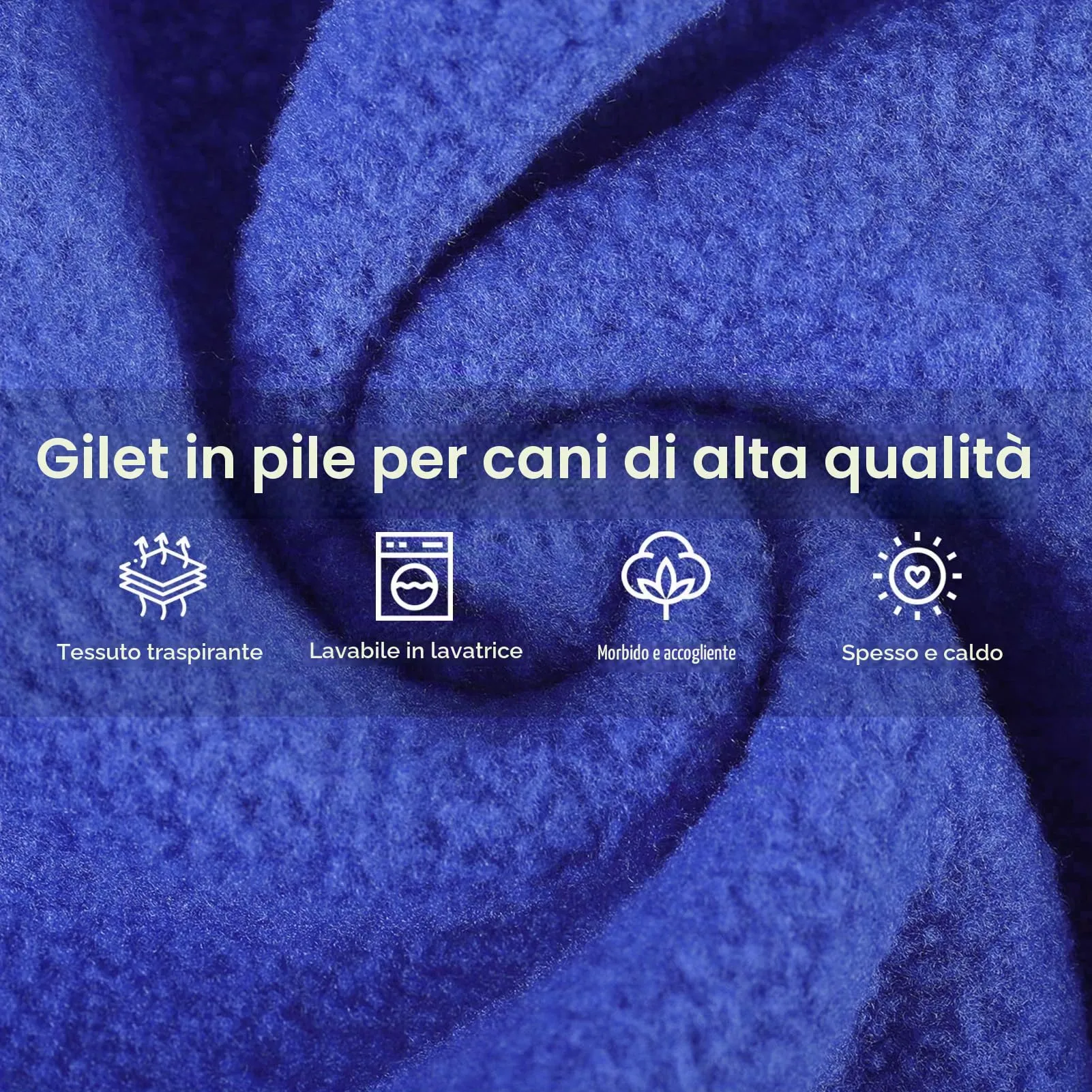 Queenmore Maglioncino Cane, Felpa Cane Taglia Piccola, Maglione Cane Caldo - immagine 2