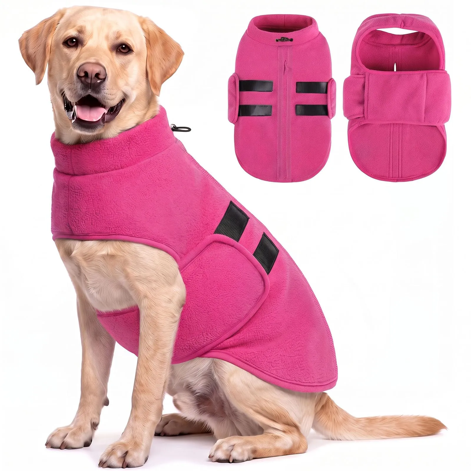 Queenmore Cappotto Cane, Maglioncino Cane Taglia Grande Cappotto Invernale - immagine 1