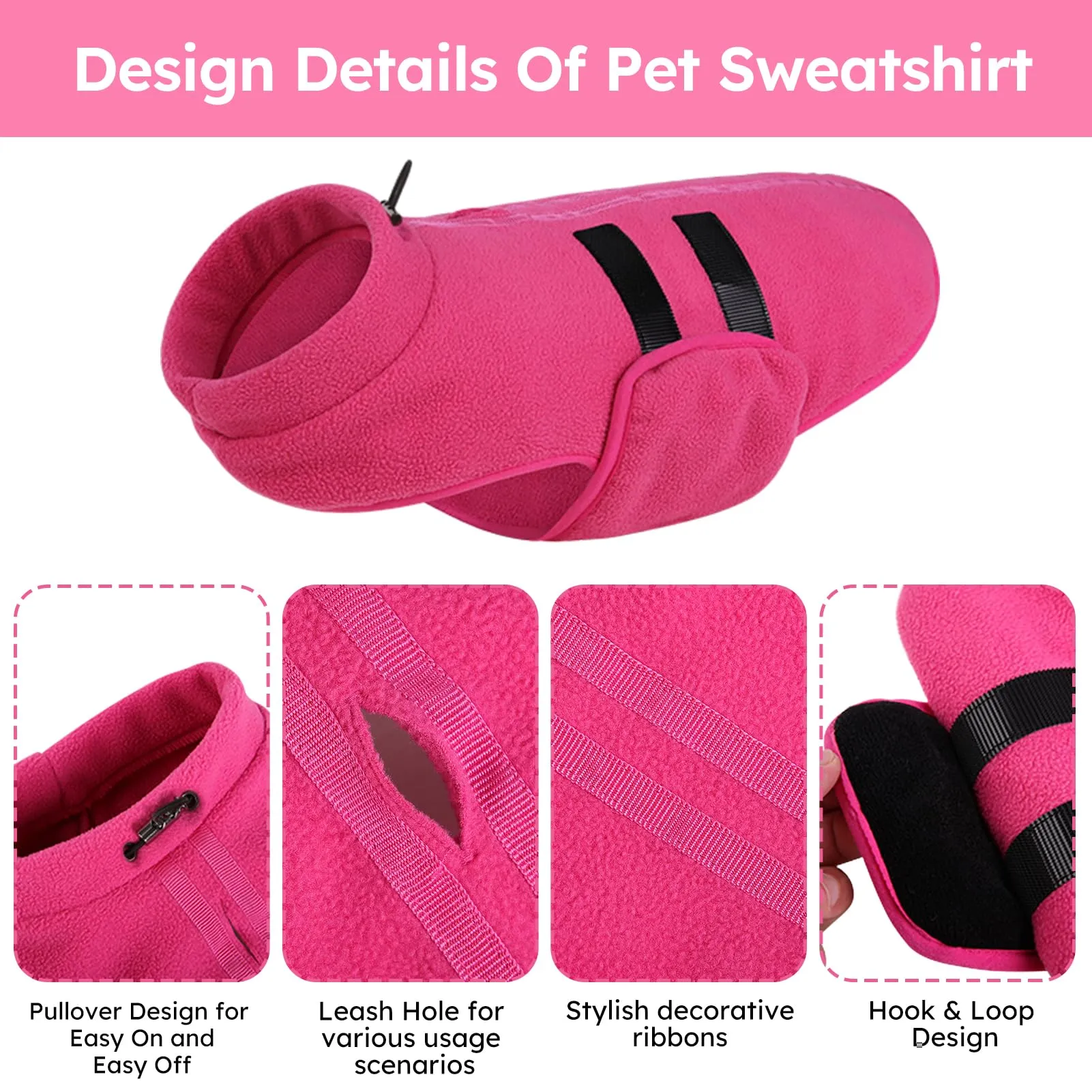 Queenmore Maglione Cane Taglia Grande, Felpa Cane, Maglioncino Cane - immagine 3