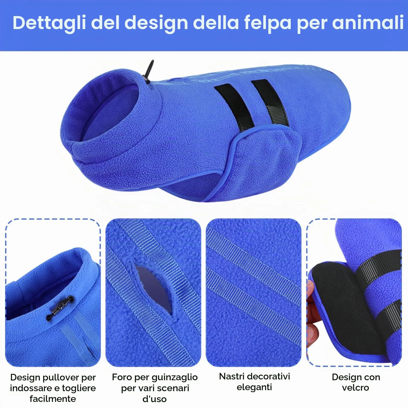 Queenmore Maglioncino Cane, Felpa Cane Taglia Piccola, Cappotto Invernale - immagine 3