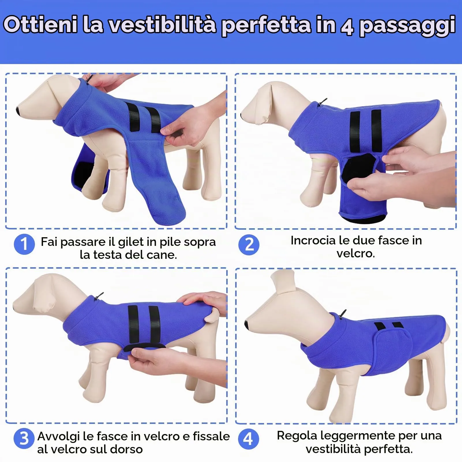 Queenmore Maglioncino Cane, Felpa Cane Taglia Piccola, Cappotto Invernale - immagine 6
