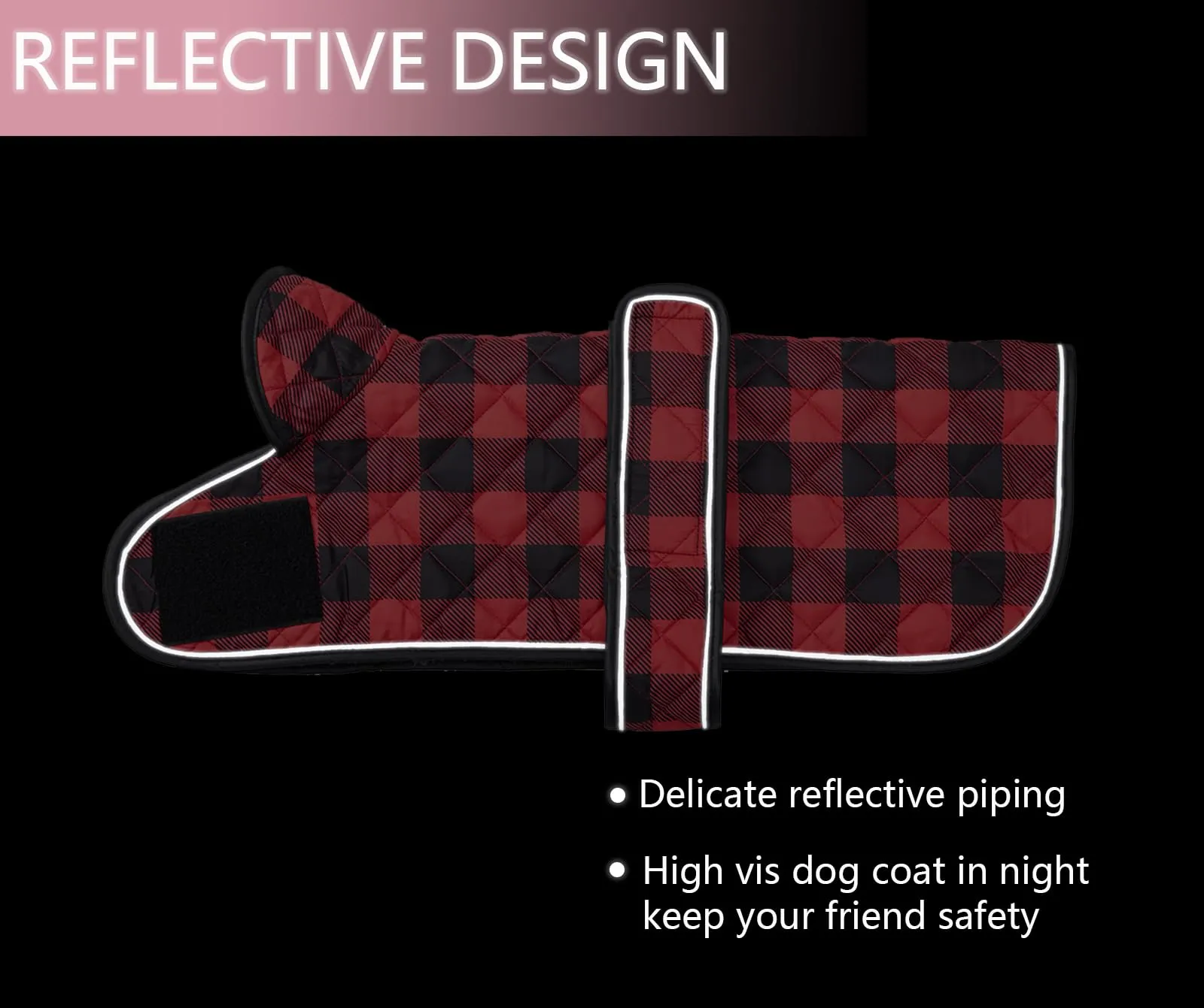 Geyecete Impermeabile Cappotto Cane, Bassotto Invernale Cappotto,Giacca del Cane con fodera in pile calda all'interno,Abbigliamento Regolabile per Cani all'aperto per Miniatura Bassotto-Rosso-S - immagine 5