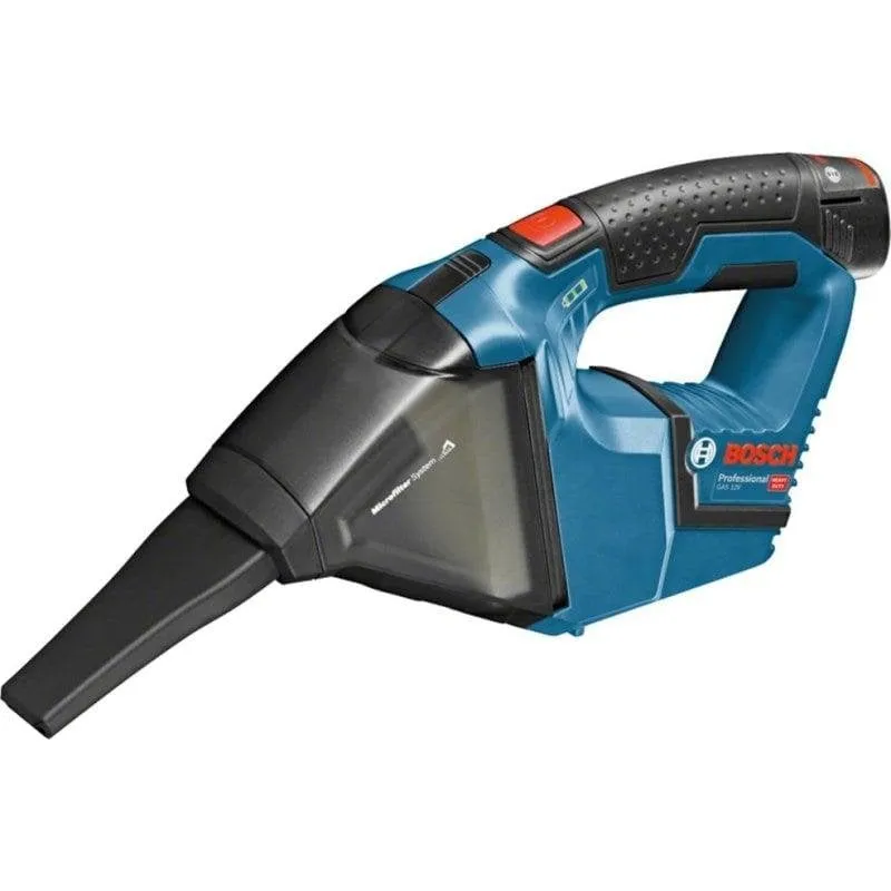 Aspirabriciole senza Fili Bosch GAS 12V Professional 32W 0.35L Accessori Inclusi - immagine 1