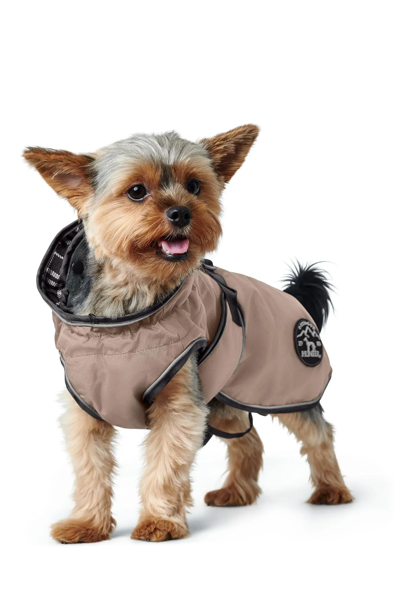 HUNTER Uppsala - Cappotto per cani, 27,5 cm, colore: Grigio talpa - immagine 8