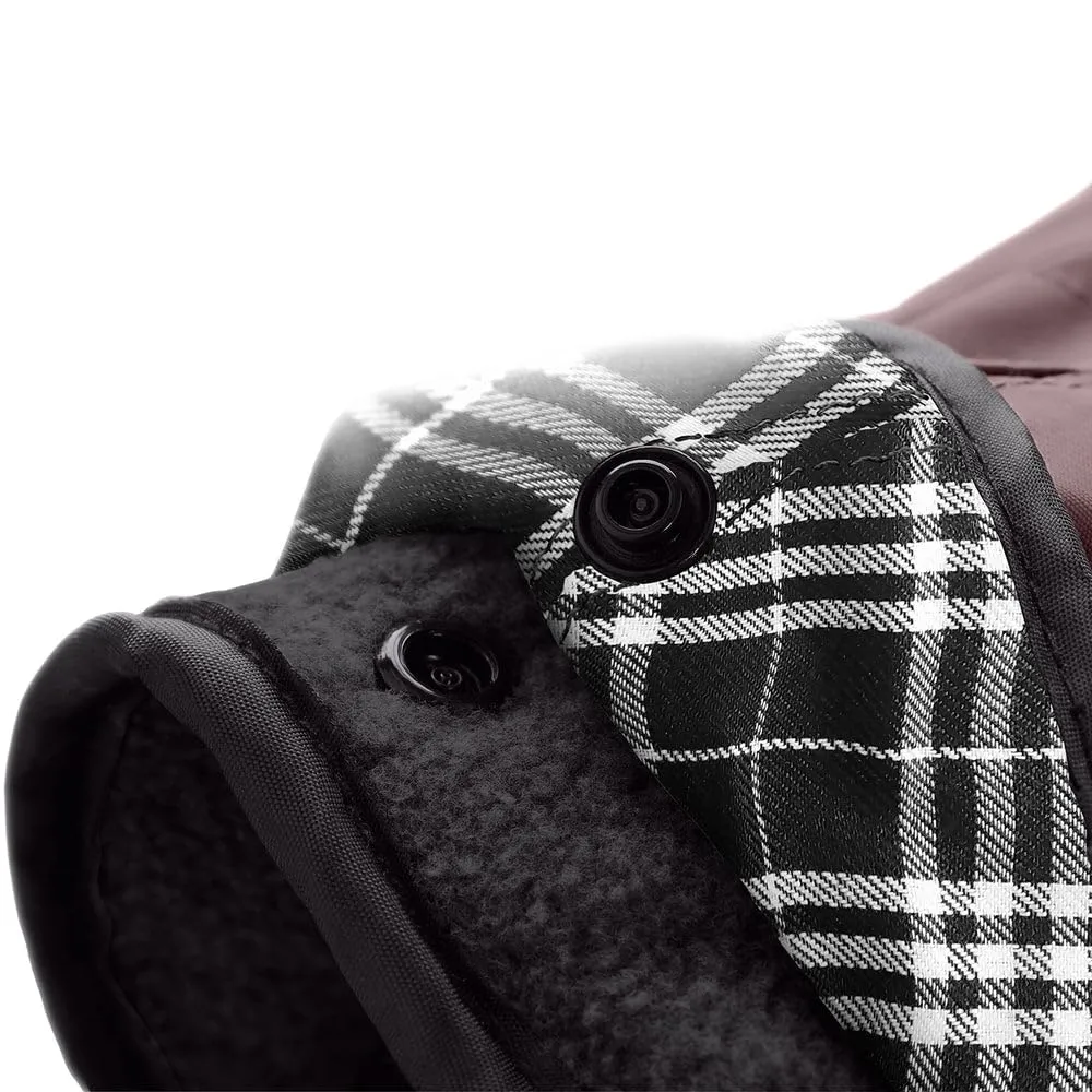 HUNTER Uppsala - Cappotto per cani, 60 cm, colore: Rosa scuro - immagine 5