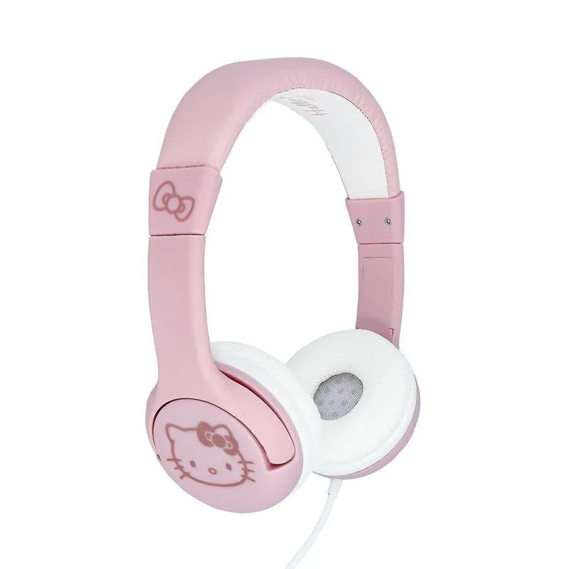 Auricolari OTL Technologies HK1184 cablati jack 3.5 mm per bambini limitatore volume rosa - immagine 1