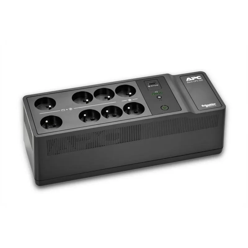 Sai APC 500VA Batteria al Piombo Autonomia 6 Ore 8 Uscite USB Protezione Sovraccarico - immagine 1