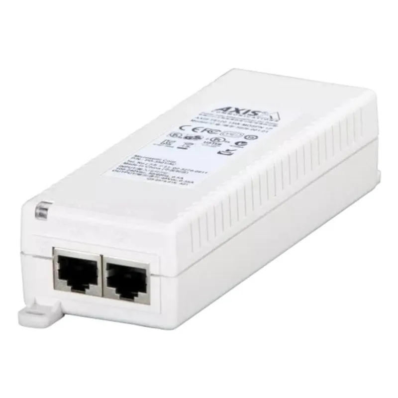 Iniettore PoE AXIS T8120 15W 1-Port Gigabit Ethernet Plug and Play - immagine 1
