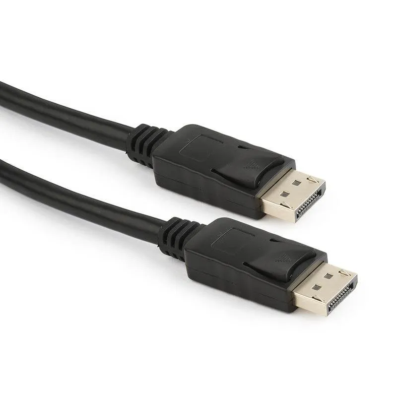Cavo DisplayPort Gembird CC-DP2-10M 10 m 4K UHD connettori autobloccanti - immagine 1