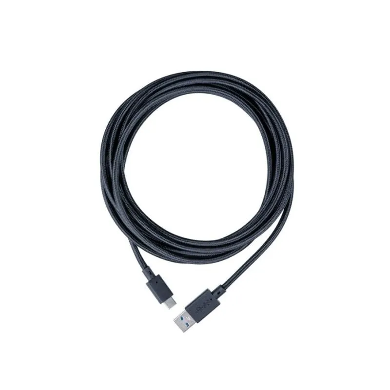 Cavo USB Nacon PS5USBCCABLE3M 3 m USB-A USB-C Nero - immagine 1