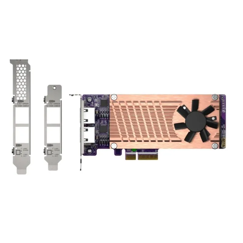 Tarjeta di Rete QNAP QM2-2P2G2T PCI Express 2.5GbE Dual M.2 NVMe - immagine 1