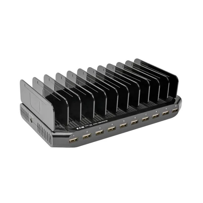 Stazione di ricarica USB Eaton U280-010-ST-CEE 10 porte 96W con storage regolabile - immagine 1