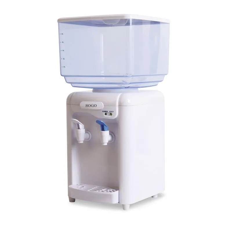 Dispenser acqua SOGO DIS-SS-12010W 7L bianco raffreddamento silenzioso - immagine 1