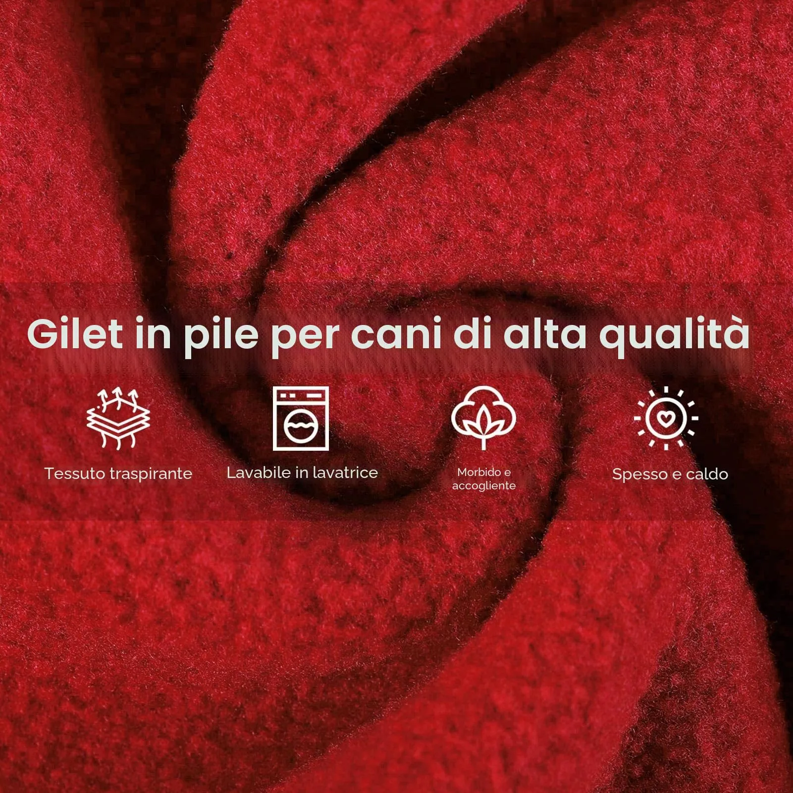 Queenmore Maglioncino Cane, Felpa Cane Taglia Piccola, Cappotto Invernale - immagine 2